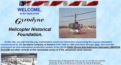 Desktop Screenshot of gyrodynehelicopters.com